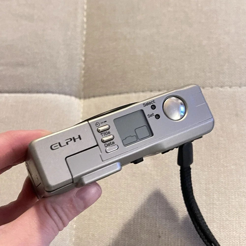 Vintage Canon ELPH APS 35mm Point and Shoot Film‎ Camera 24-48mm Zoom Tested